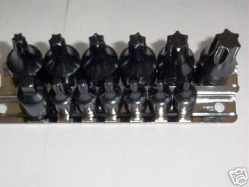 15pc AIR IMPACT TORX STAR SOCKET SET