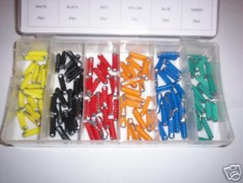 120pc EUROPEAN CAR BLADE FUSE BOX ASSORTMENT FUSES EURO