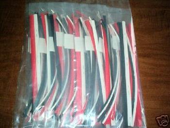 90 FEET ENKAY HEATSHRINK TUBING ASST. SIZES HEAT SHRINK