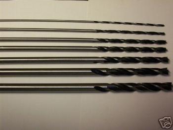 7pc INDUSTRIAL 12 BRAD POINT DRILL BIT SET