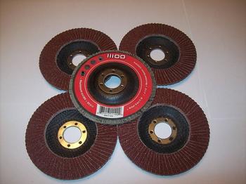 5 4-1/2 ANGLE GRINDER SANDING FLAP DISC 80 GRIT