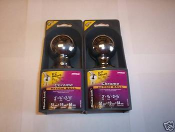 2 MASTER LOCK 2 E-Z MOUNT HITCH BALLS RECEIVER TOWING