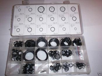 300pc EXTERNAL RETAINING SNAP RING ASSORTMENT PLIER