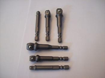 thumbnail image 2 of 10pc 3/8" Wobble Power Extension Bars – Driver Bits Set, BSPPEB3, Durable Steel Construction 2 of 5