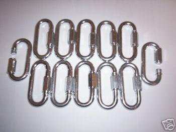 12 QUICK LINK SAFETY HOOK 1/2 4500lb RATED TOWING 512