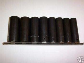 9pc 3/8DR.DEEP IMPACT SOCKET SET METRIC