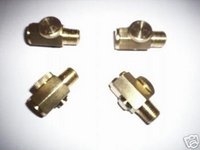 4 BRASS AIR IN LINE REGULATORS