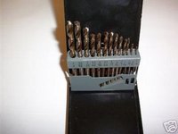 13pc NEIKO USA COBALT HSS SPLIT POINT DRILL BIT SET