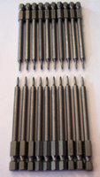 20 ENKAY 3-1/2 PHILLIPS #00 SCREW DRIVER BITS ROUND SHAFT PH00