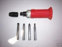 1/2 SOFT GRIP IMPACT DRIVER SCREWDRIVER w/CASE & BITS