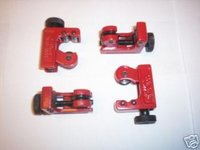 QTY 4 MINI TUBE TUBING PIPE CUTTERS