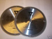 2 12 NEIKO TOOLS USA 80T Circular Miter Saw Blades Carbide Tipped