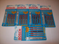 25 BOSCH U-SHANK JIG SAW BLADE SWISS JIGSAW 14TPI U118B