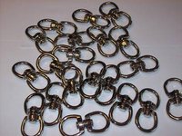 20pcs 5/8 DOUBLE SWIVEL EYE ALLOY STEEL NICKEL CZDSE10