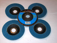 5pcs 4-1/2 ANGLE GRINDER FLAP DISCS 60 GRIT ZIRCONIA