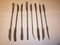 8pc JUMBO 10 WOOD RASP RIFFLER FILE SET DOUBLE ENDED