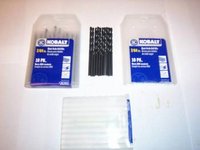 20 KOBALT BLACK OXIDE DRILL BITS 7/64