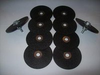 10 3 CUT-OFF WHEELS WITH 2 MANDRELS NEIKO TOOLS USA