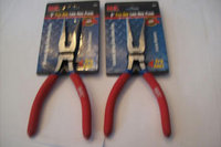 2 MIT INDUSTRIAL 8 FLEX GRIP LONG NEEDLE NOSE PLIERS 35073