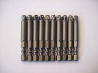 10 WOBBLE POWER EXTENSION BARS DRIVER BITS 1/4 BSPPEB2