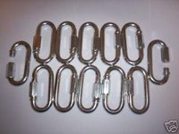 12 QUICK LINK SAFETY HOOK 5/16 1760lb RATED TOWING 508