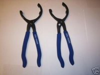 2 OIL FILTER PLIERS 12 LONG USE ON 2 - 4-1/2 FILTERS