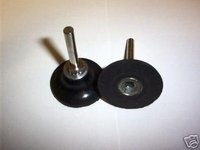 QTY2 2ROLOC TYPE R DISC HOLDER MANDRELS